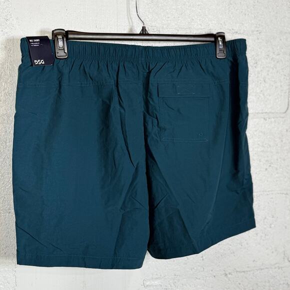 DSG Men's 6” Nylon Lifestyle Shorts, Brilliant Teal XXL - Picture 6 of 10